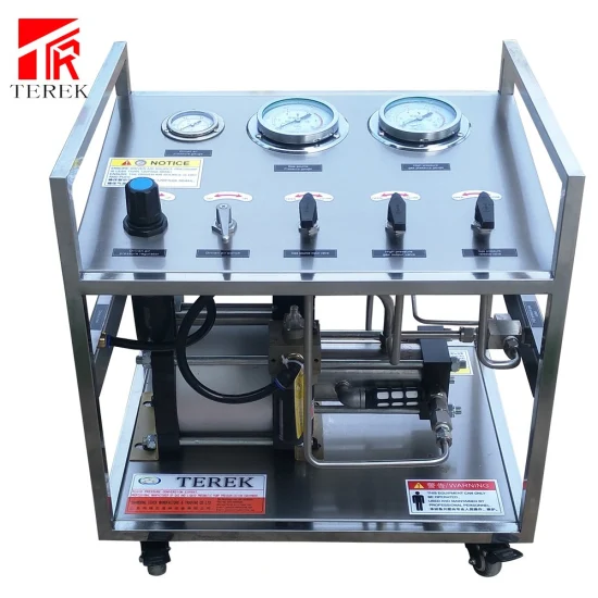 Terek Brand 320bar Output Air Driven Oxygen Gas Booster Unit for Charging Bottles